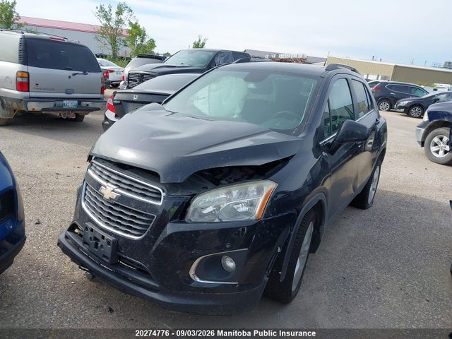 Aukcja sprzedaży 2013 Chevrolet Trax Ltz, vin: 3GNCJSSB4DL182712, numer aukcji: 20274776