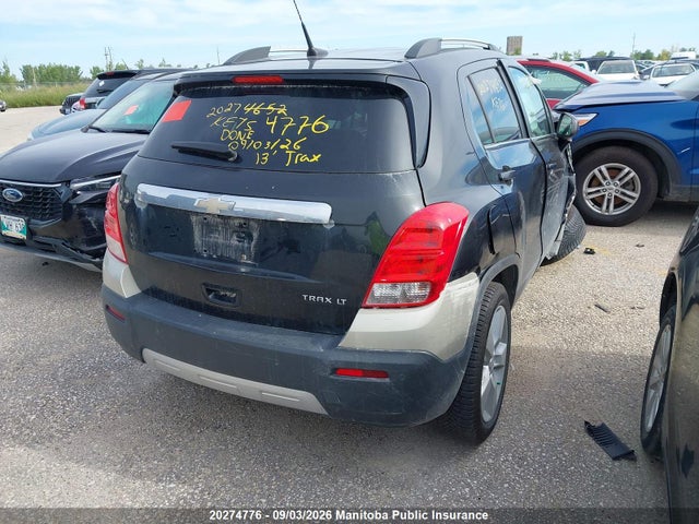 Aukcja sprzedaży 2013 Chevrolet Trax Ltz, vin: 3GNCJSSB4DL182712, numer aukcji: 20274776