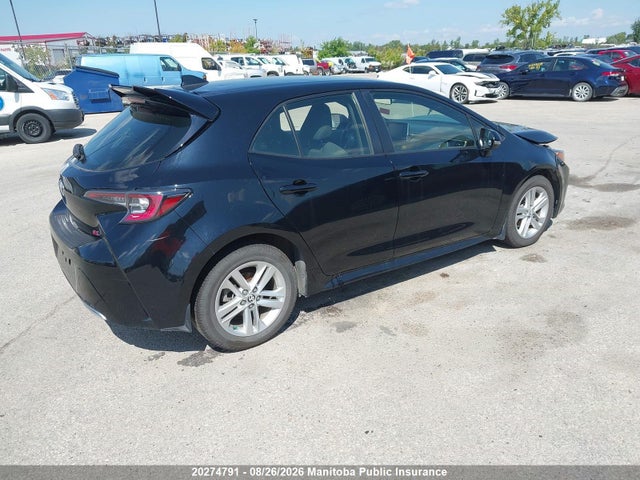 Toyota COROLLA SE 2019 JTNK4RBE4K3034613 Image 4