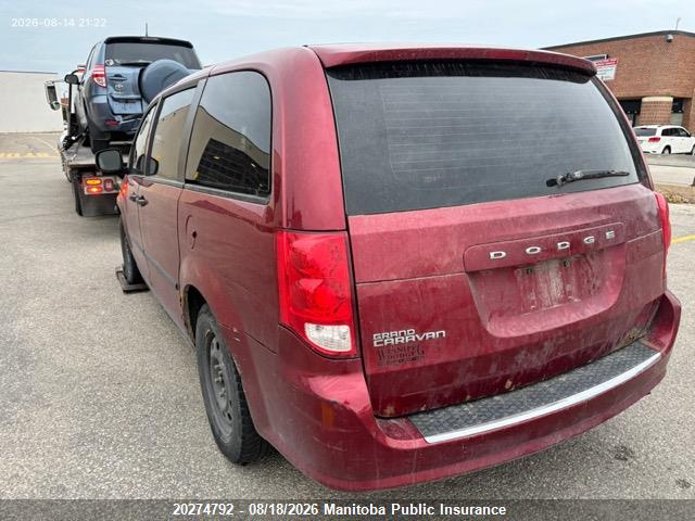 Dodge Grand Caravan Se 2015 2C4RDGBG6FR502606 Image 3