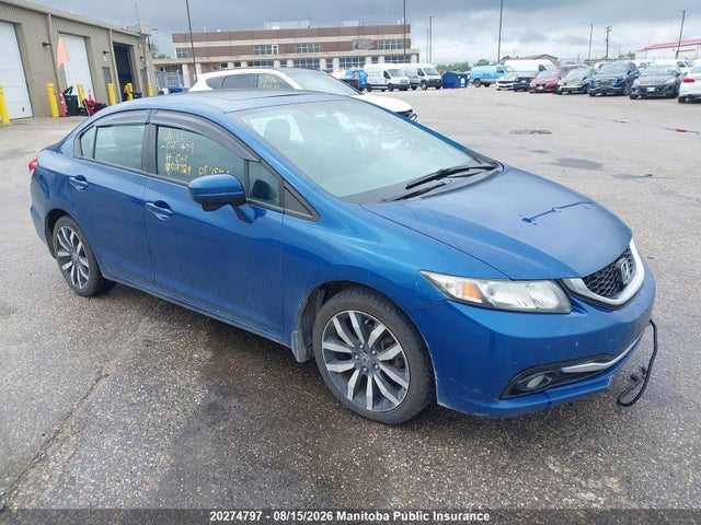 2014 Honda Civic Touring მანქანა იყიდება აუქციონზე, vin: 2HGFB2F77EH015328, აუქციონის ნომერი: 20274797