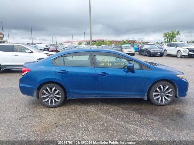 Продаж на аукціоні авто 2014 Honda Civic Touring, vin: 2HGFB2F77EH015328, номер лоту: 20274797