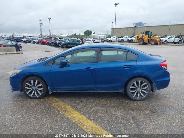 Продаж на аукціоні авто 2014 Honda Civic Touring, vin: 2HGFB2F77EH015328, номер лоту: 20274797