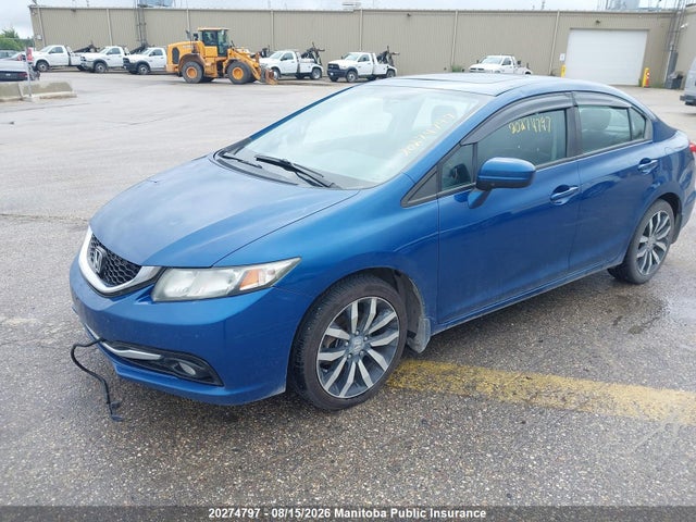Продаж на аукціоні авто 2014 Honda Civic Touring, vin: 2HGFB2F77EH015328, номер лоту: 20274797