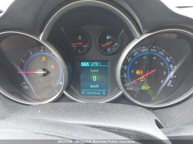 1G1PE5SB8F7253491 Chevrolet Cruze Lt Turbo