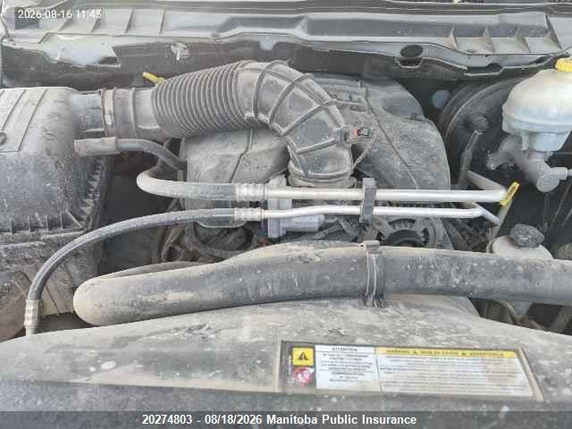 20274803 :رقم المزاد ، 1D7RV1CT5AS153621 vin ، 2010 Dodge Ram 1500 Laramie Crew Cab مزاد بيع