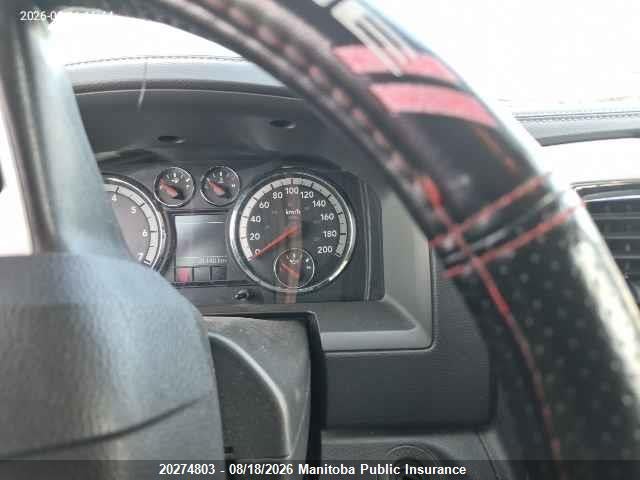 20274803 :رقم المزاد ، 1D7RV1CT5AS153621 vin ، 2010 Dodge Ram 1500 Laramie Crew Cab مزاد بيع