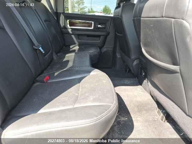 20274803 :رقم المزاد ، 1D7RV1CT5AS153621 vin ، 2010 Dodge Ram 1500 Laramie Crew Cab مزاد بيع