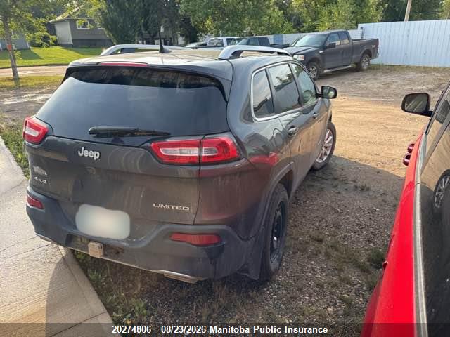 Jeep Cherokee Limited 2016 1C4PJMDS9GW139971 Image 4