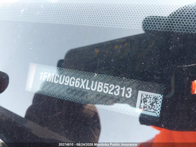 1FMCU9G6XLUB52313 Ford ESCAPE SE