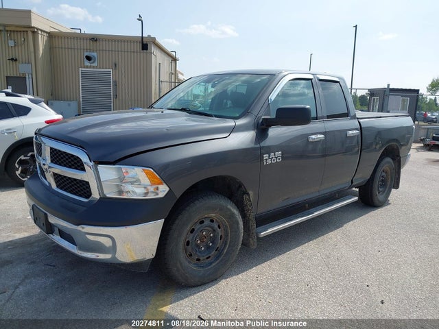 Dodge Ram 1500 Slt Quad Cab 2018 1C6RR7FG9JS101559 Image 2