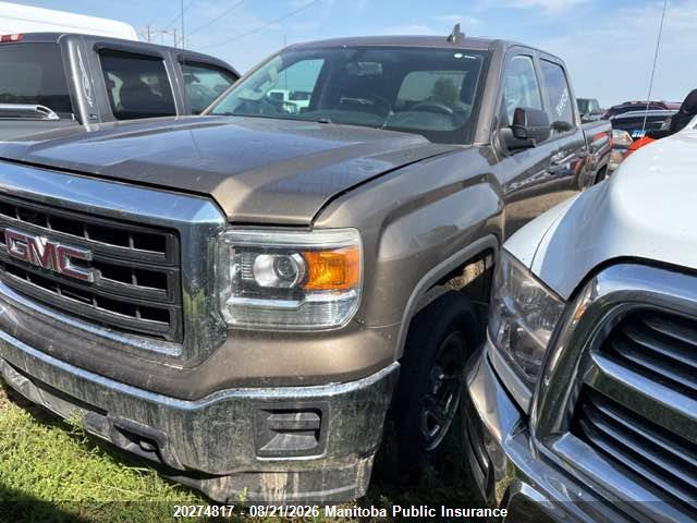 GMC SIERRA 1500 CREW CAB 2015 3GTU2TEC3FG367267 Image 2