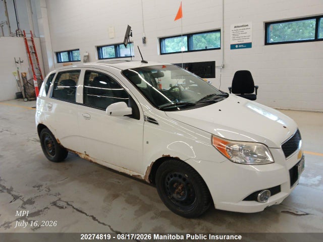 2010 Chevrolet Aveo მანქანა იყიდება აუქციონზე, vin: 3G1TC6DE3AL111149, აუქციონის ნომერი: 20274819