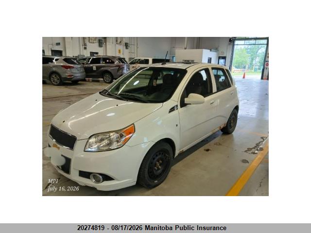 2010 Chevrolet Aveo მანქანა იყიდება აუქციონზე, vin: 3G1TC6DE3AL111149, აუქციონის ნომერი: 20274819