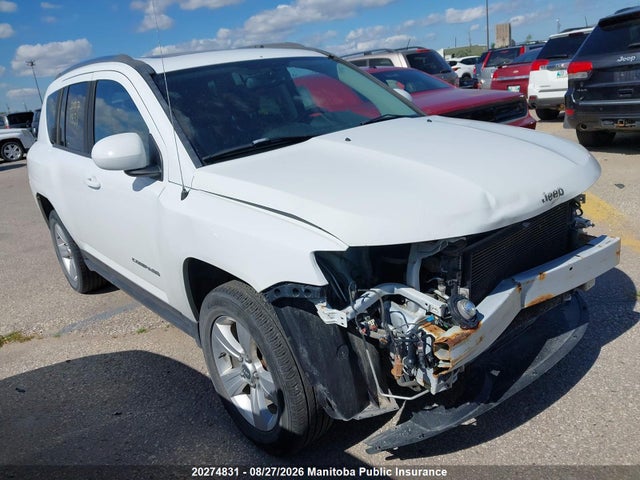 2016 Jeep Compass Sport მანქანა იყიდება აუქციონზე, vin: 1C4NJDAB6GD585602, აუქციონის ნომერი: 20274831