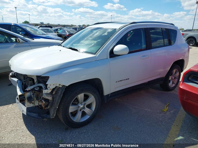 2016 Jeep Compass Sport მანქანა იყიდება აუქციონზე, vin: 1C4NJDAB6GD585602, აუქციონის ნომერი: 20274831