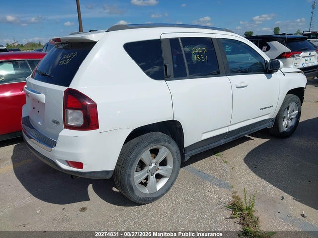 2016 Jeep Compass Sport მანქანა იყიდება აუქციონზე, vin: 1C4NJDAB6GD585602, აუქციონის ნომერი: 20274831
