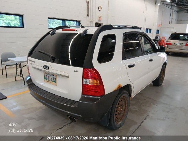 Продажа на аукционе авто 2008 Kia Sportage Lx, vin: KNDJF722787544315, номер лота: 20274839