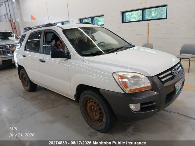 Продажа на аукционе авто 2008 Kia Sportage Lx, vin: KNDJF722787544315, номер лота: 20274839