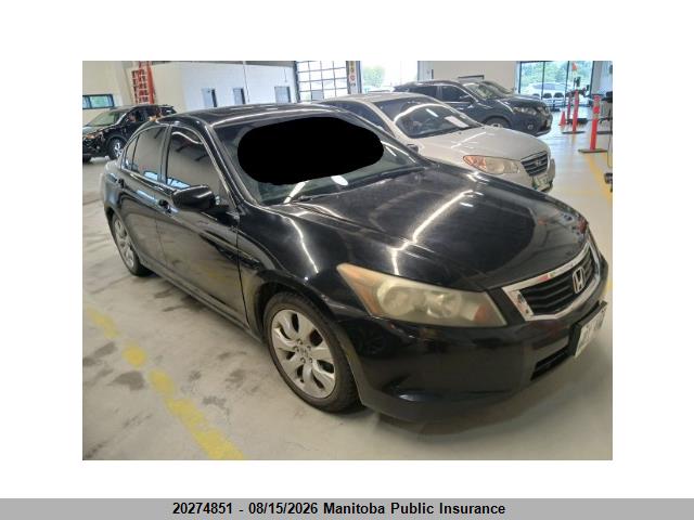Aukcja sprzedaży 2008 Honda Accord Ex-l, vin: 1HGCP26848A815391, numer aukcji: 20274851