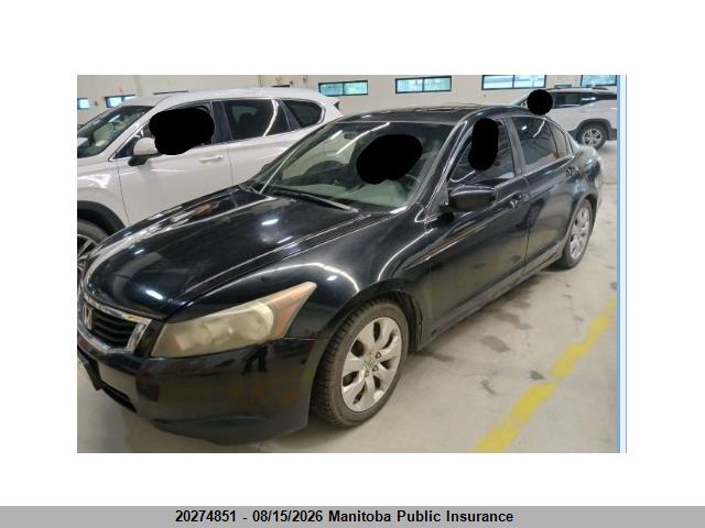 Aukcja sprzedaży 2008 Honda Accord Ex-l, vin: 1HGCP26848A815391, numer aukcji: 20274851