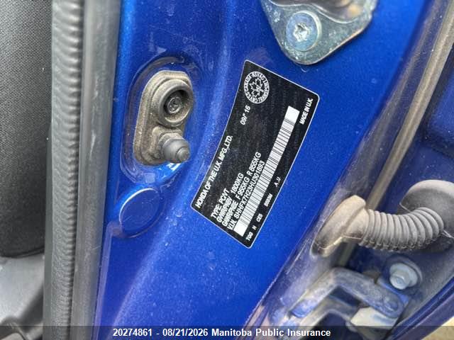 SHHFK7H23HU301893 Honda Civic Lx