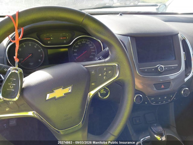 2019 Chevrolet Cruze Lt Turbo მანქანა იყიდება აუქციონზე, vin: 1G1BE5SM5K7137297, აუქციონის ნომერი: 20274863