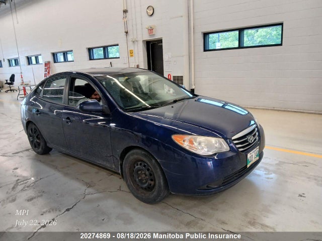 20274869 :رقم المزاد ، KMHDU4BD8AU980273 vin ، 2010 Hyundai Elantra Gl مزاد بيع