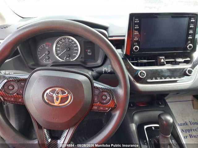 5YFBPMBE9MP258727 Toyota COROLLA LE