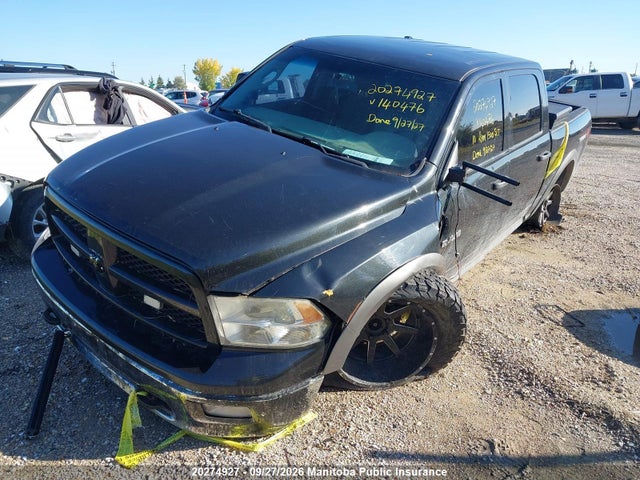 20274927 :رقم المزاد ، 1D7RV1CT1AS140476 vin ، 2010 Dodge Ram 1500 Slt Crew Cab مزاد بيع