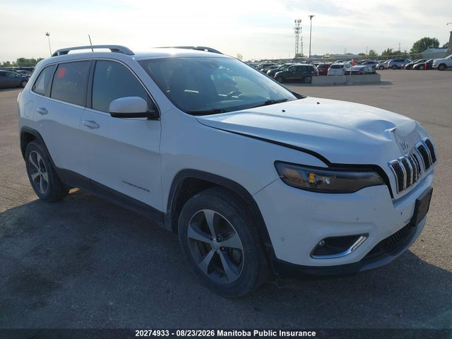 Продажа на аукционе авто 2019 Jeep Cherokee Limited, vin: 1C4PJMDX0KD274157, номер лота: 20274933