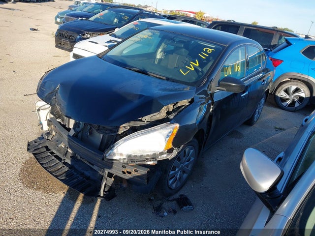 Nissan Sentra 1.8 S 2015 3N1AB7AP3FL642911 Image 2