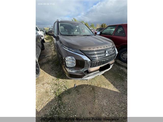 2023 Mitsubishi Outlander Sel Hybrid მანქანა იყიდება აუქციონზე, vin: JA4T5UA91PZ604644, აუქციონის ნომერი: 20275022