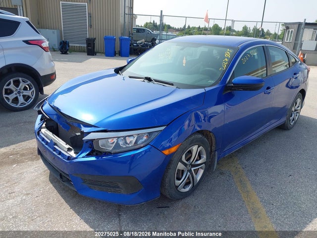 Honda Civic Lx 2017 2HGFC2F58HH007626 Image 2