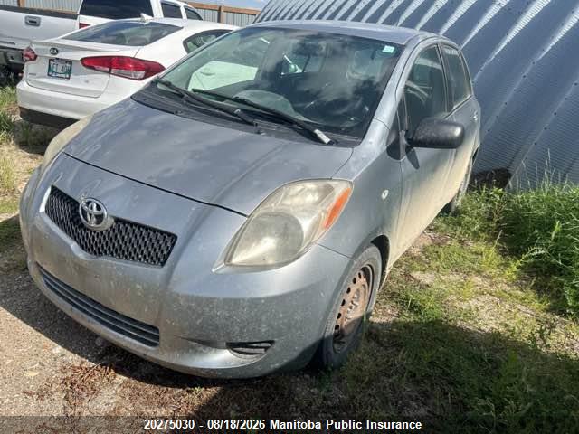 20275030 :رقم المزاد ، JTDKT923085146148 vin ، 2008 Toyota Yaris Le مزاد بيع