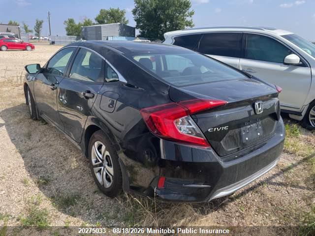 Продажа на аукционе авто 2019 Honda Civic Lx, vin: 2HGFC2F51KH005658, номер лота: 20275033