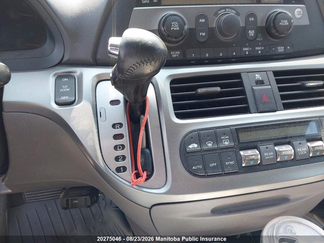 20275046 :رقم المزاد ، 5FNRL38698B500308 vin ، 2008 Honda Odyssey Ex-l مزاد بيع