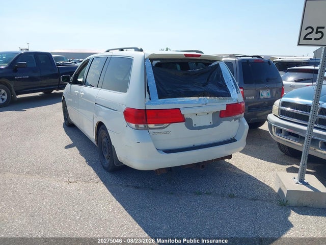 20275046 :رقم المزاد ، 5FNRL38698B500308 vin ، 2008 Honda Odyssey Ex-l مزاد بيع