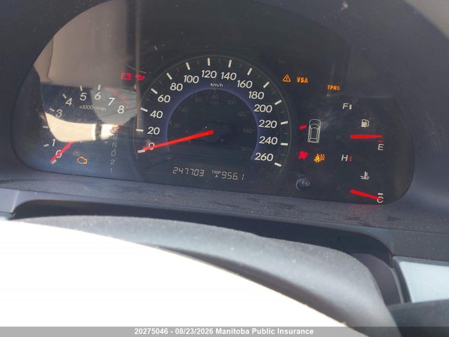 20275046 :رقم المزاد ، 5FNRL38698B500308 vin ، 2008 Honda Odyssey Ex-l مزاد بيع