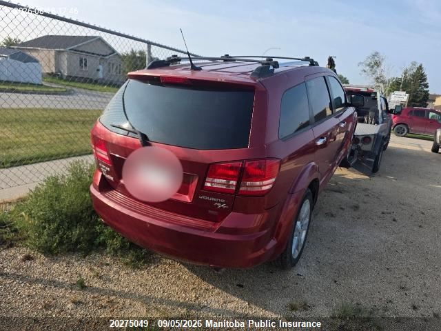Aukcja sprzedaży 2010 Dodge Journey R/t, vin: 3D4PH6FV7AT130605, numer aukcji: 20275049