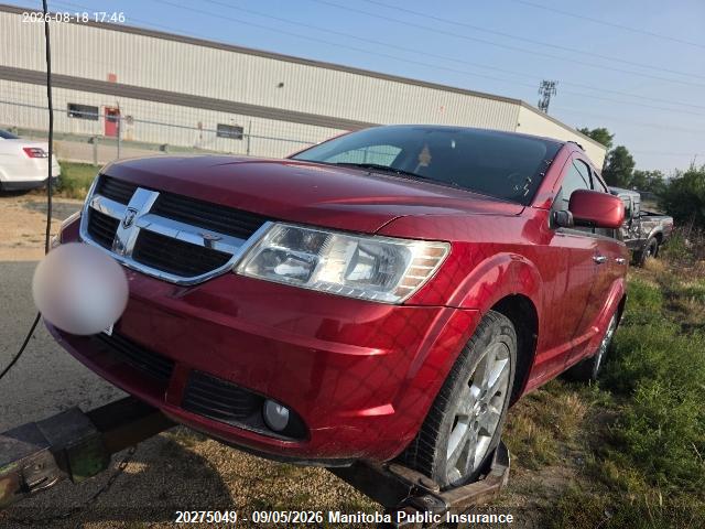 Aukcja sprzedaży 2010 Dodge Journey R/t, vin: 3D4PH6FV7AT130605, numer aukcji: 20275049