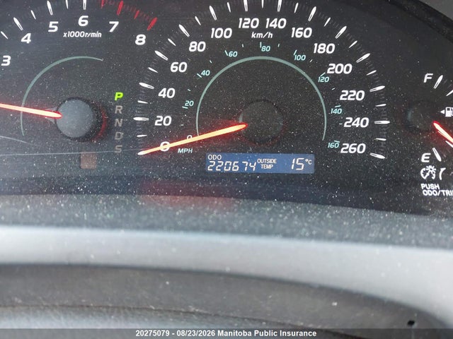 2008 Toyota Camry Le V6 მანქანა იყიდება აუქციონზე, vin: 4T1BK46KX8U062640, აუქციონის ნომერი: 20275079
