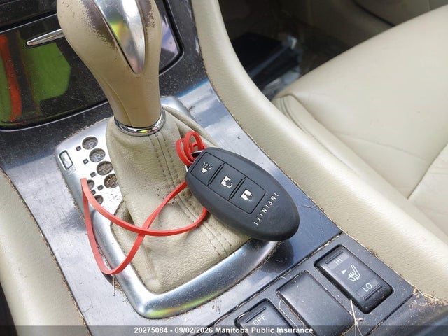20275084 :رقم المزاد ، JNKAJ09FX8M354989 vin ، 2008 Infiniti Ex35 مزاد بيع