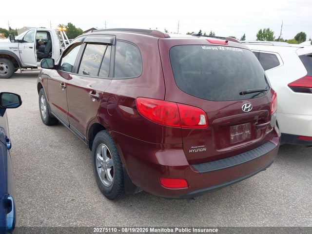 20275110 :رقم المزاد ، 5NMSG13D18H207579 vin ، 2008 Hyundai Santa Fe Gls مزاد بيع