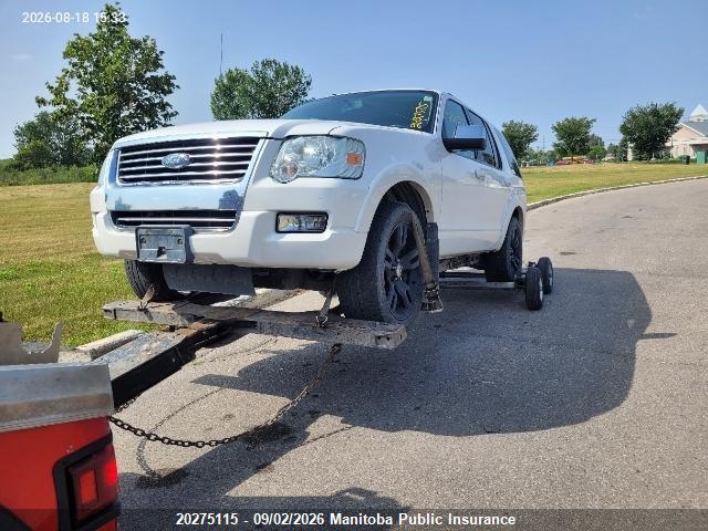 Продаж на аукціоні авто 2010 Ford Explorer Limited, vin: 1FMEU8F85AUA57094, номер лоту: 20275115