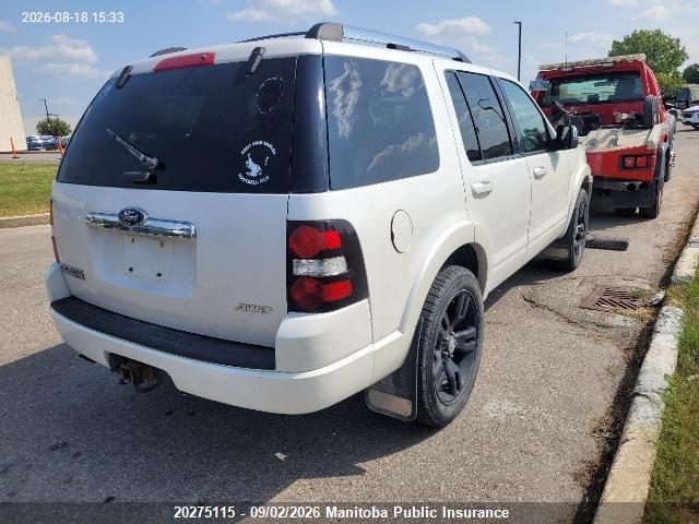Продаж на аукціоні авто 2010 Ford Explorer Limited, vin: 1FMEU8F85AUA57094, номер лоту: 20275115