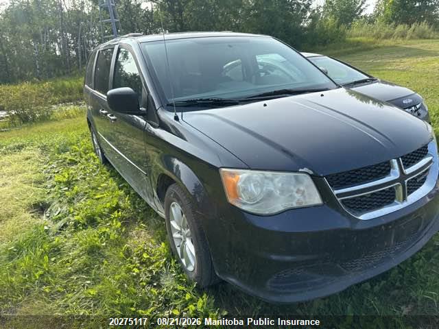 20275117 :رقم المزاد ، 2C4RDGBG3DR698212 vin ، 2013 Dodge Grand Caravan Se مزاد بيع
