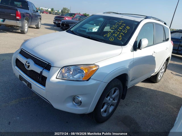 2012 Toyota Rav4 Limited მანქანა იყიდება აუქციონზე, vin: 2T3DF4DV7CW225867, აუქციონის ნომერი: 20275124