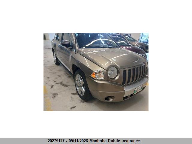 Продажа на аукционе авто 2007 Jeep Compass Limited, vin: 1J8FF57WX7D277962, номер лота: 20275127