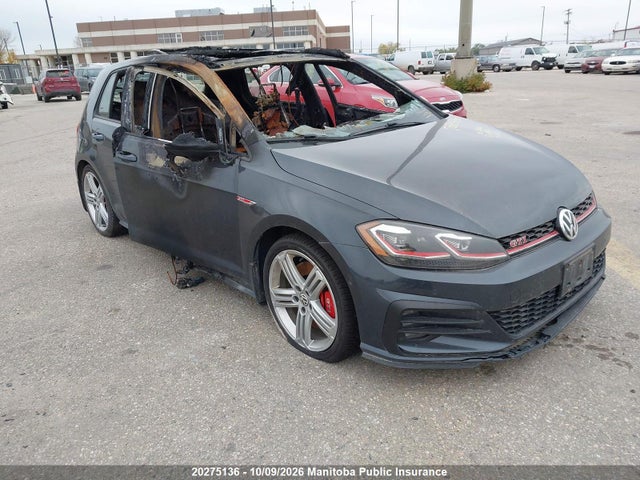 Продажа на аукционе авто 2019 Volkswagen Gti Autobahn 2.0 Tsi, vin: 3VW6T7AU2KM010876, номер лота: 20275136